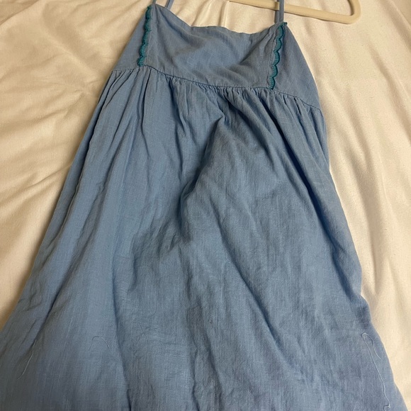 urban outfitters blue trim dress - Picture 2 of 5